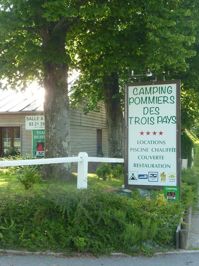 Camping Pommiers Des Trois Pays Licques Екстериор снимка